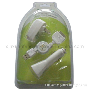 3 in 1 Charger for iPhone and All iPod (XF-CK-003)